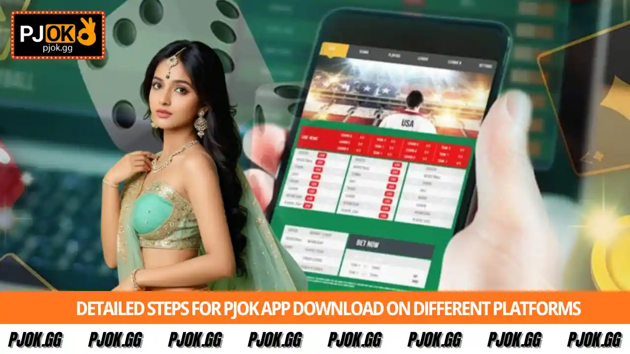 Detailed steps for PJOK App Download on different platforms