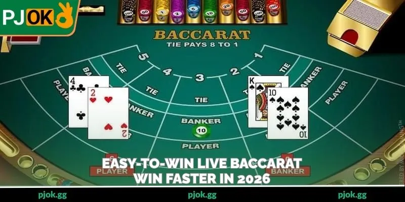 Easy-To-Win Live Baccarat – Win Faster In 2026