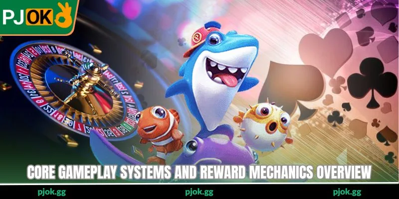 Core gameplay systems and reward mechanics overview