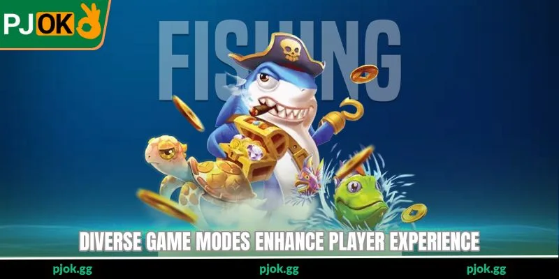 Diverse game modes enhance player experience