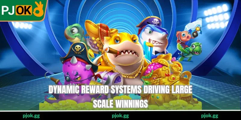 Dynamic reward systems driving large-scale winnings
