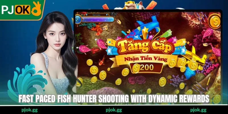 Fast paced Fish Hunter shooting with ynamic rewards