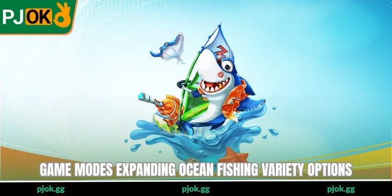 Game modes expanding Ocean Fishing variety options