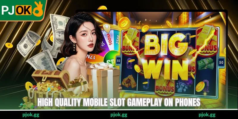 High-quality mobile slot gameplay on phones