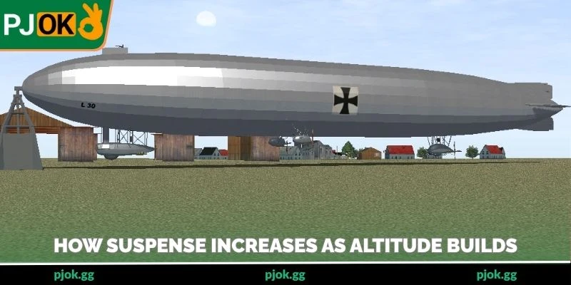 How suspense increases as altitude builds