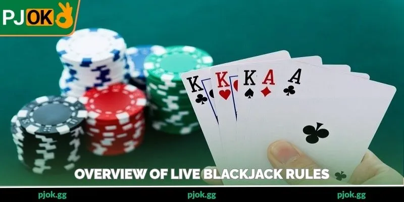 Overview of live blackjack rules