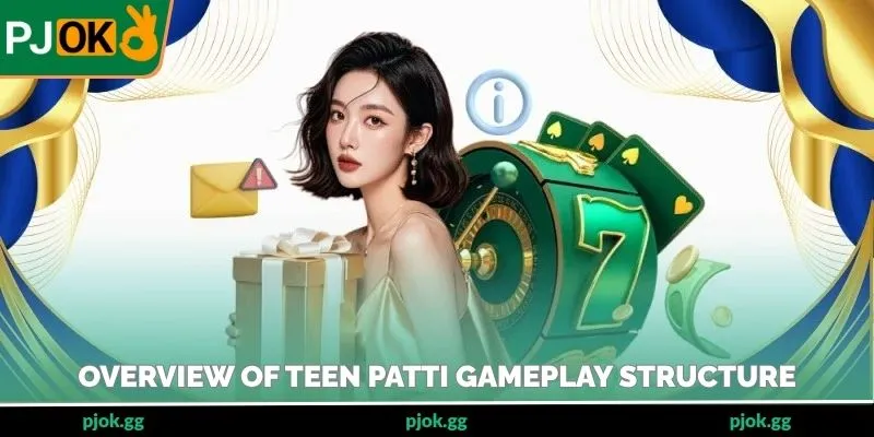 Overview of Teen Patti gameplay structure
