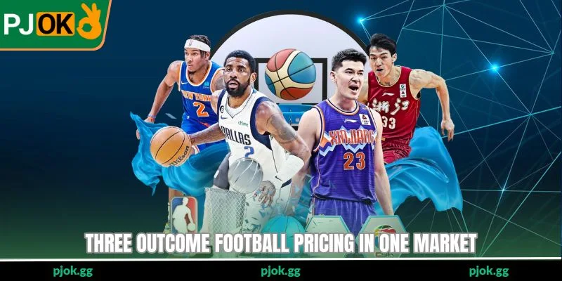 Three outcome football pricing in one market