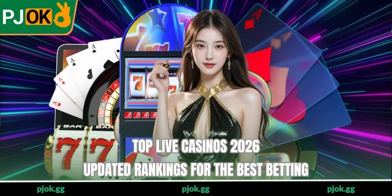 Top Live Casinos 2026 - Updated Rankings For The Best Betting