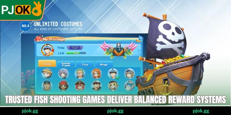 Trusted Fish Shooting Games deliver balanced reward systems